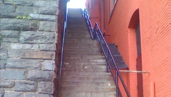 ラストの階段